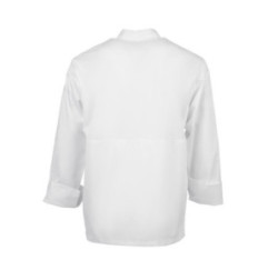 Veste de cuisine mixte blanche à manches longues Chef Works Calgary Cool Vents M