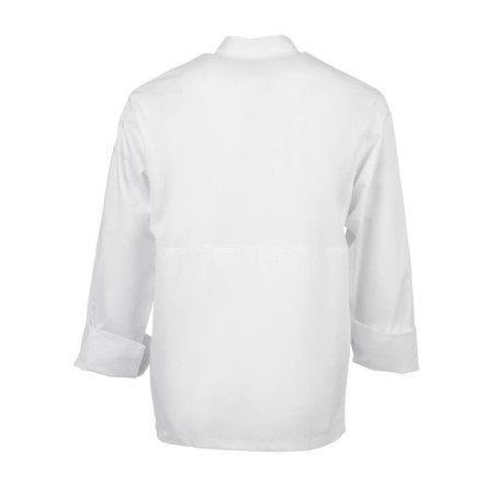 Veste de cuisine mixte blanche à manches longues Chef Works Calgary Cool Vents M