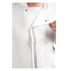 Veste de cuisine blanche à manches courtes Southside M