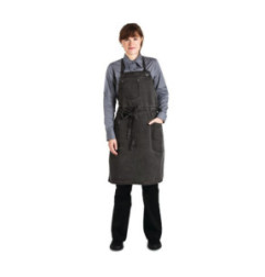 Tablier bavette Chef Works Urban Dorset taupe