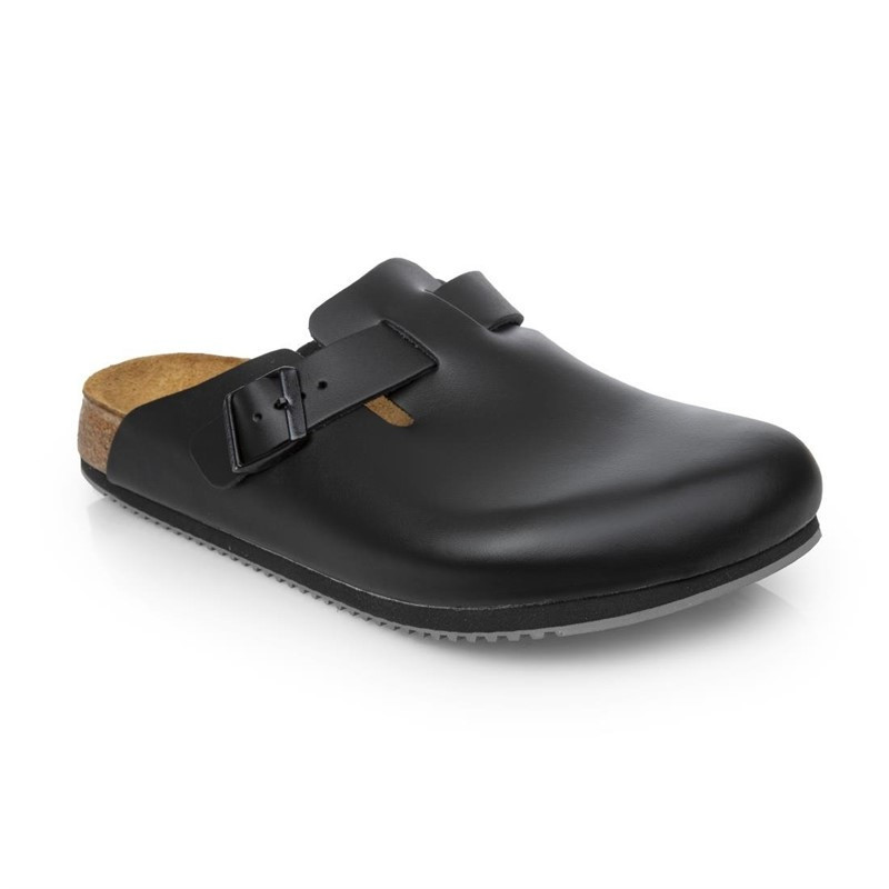 Sabots professionnels noirs Boston adhérence Birkenstock 38