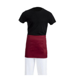Tablier serveur court Whites bordeaux