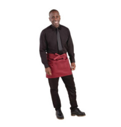 Tablier serveur court Whites bordeaux