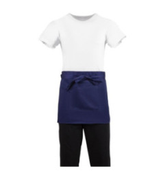 Tablier serveur court Whites bleu marine