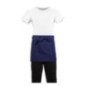 Tablier serveur court Whites bleu marine