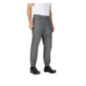 Pantalon de cuisine Works Urban Jogger 257 à fines rayures noires et blanches L