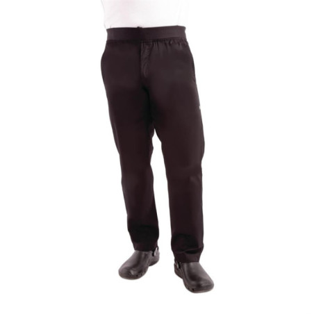 Pantalon slim léger homme Chef Works noir L