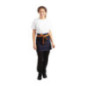 Tablier serveur Southside denim bleu et ceinture ocre