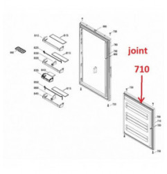 KIT JOINT DE PORTE A COLLER LIEBHERR (710)