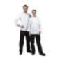 Veste de cuisine mixte Whites Chicago manches longues blanche L