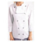 Veste de cuisine mixte Whites Chicago manches longues blanche L