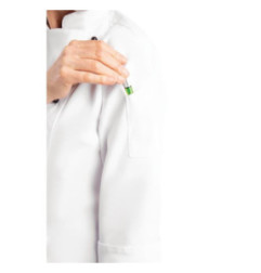 Veste de cuisine mixte Whites Chicago manches longues blanche XL