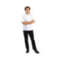 Veste de cuisine mixte Whites Chicago manches courtes blanche M