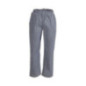 Pantalon de cuisine mixte Whites Vegas petits carreaux noirs et blancs L