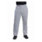 Pantalon de cuisine mixte Whites Vegas petits carreaux noirs et blancs L