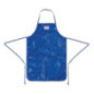 Tablier bavette en nylon Burnguard QuicKlean bleu