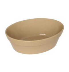 Plats à gratin ovales Olympia Stoneware 161 x 116mm (Lot de 6)