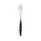 Fourchettes à viande Olympia manche noir (Lot de 12)