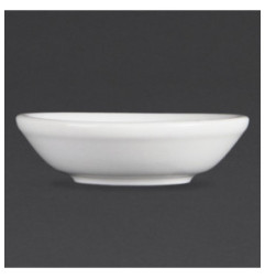 Coupelles à sauce soja Olympia Whiteware 70mm (Lot de 12)