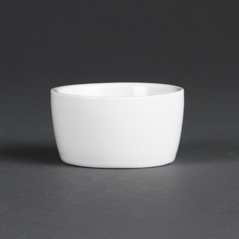 Pot à beurre Olympia Whiteware 62mm (Lot de 12)