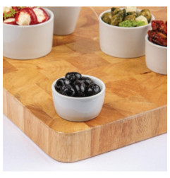 Pot à beurre Olympia Whiteware 62mm (Lot de 12)