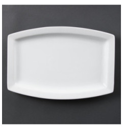Assiette rectangulaire Olympia Whiteware 320mm