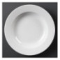 Assiettes creuses blanches Olympia 270mm (Lot de 6)