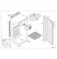 Pièce détachées pour armoire LIEBHERR (LH) - MGPV657-20F - 647