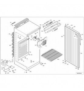 Pièce détachées pour armoire LIEBHERR (LH) - MGPV657-20F - 647