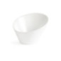 Bols ovales inclinés blancs Olympia 133 x 154mm (Lot de 4)