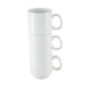 Mugs empilables blancs 284ml Olympia (Lot de 12)
