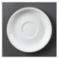 Soucoupes pour tasses à cappuccino blanches Olympia Whiteware 160mm (lot de 12)