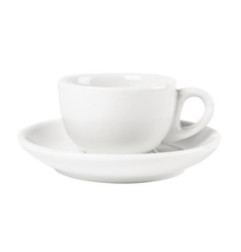 Tasses à espresso blanches 85ml Olympia (Lot de 12)