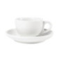Soucoupes pour tasses à espresso blanches Olympia (Lot de 12)