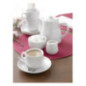 Soucoupes pour tasses à espresso blanches Olympia (Lot de 12)