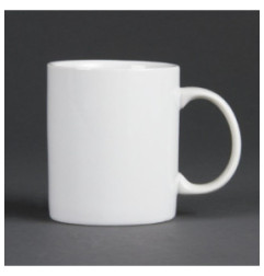Mug blanc 284ml Olympia Whiteware (Lot de 12)