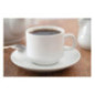 Tasse à thé empilable blanche whiteware Olympia 200ml (Lot de 12)