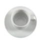 Tasse à thé empilable blanche whiteware Olympia 200ml (Lot de 12)