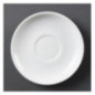 Soucoupes empilables Olympia Whiteware (Lot de 12)