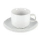 Soucoupes empilables Olympia Whiteware (Lot de 12)