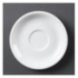 Soucoupes pour tasses à cappuccino blanches Olympia (Lot de 12)