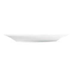 Assiettes à bord large blanches Olympia 202mm (Lot de 12)