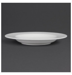 Assiettes à pâtes blanches 310mm Olympia (Lot de 4)