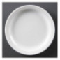 Assiettes à bord étroit blanches Olympia 150mm (Lot de 12)