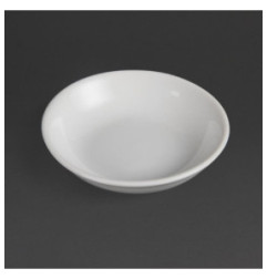 Coupelles à sauce soja blanches 100mm Olympia (Lot de 12)