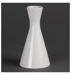 Vases bouteilles blancs 140mm Olympia