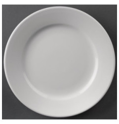 Assiettes à bord large Olympia Athena 165mm (Lot de 12)