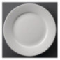 Assiettes à bord large Olympia Athena 228mm (Lot de 12)