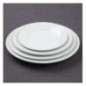 Assiettes à bord large Olympia Athena 228mm (Lot de 12)