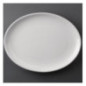 Assiettes ovales Olympia Athena 254 x 197mm (Lot de 12) Assiettes ovales Olympia Athena 254 x 197mm (Lot de 12)